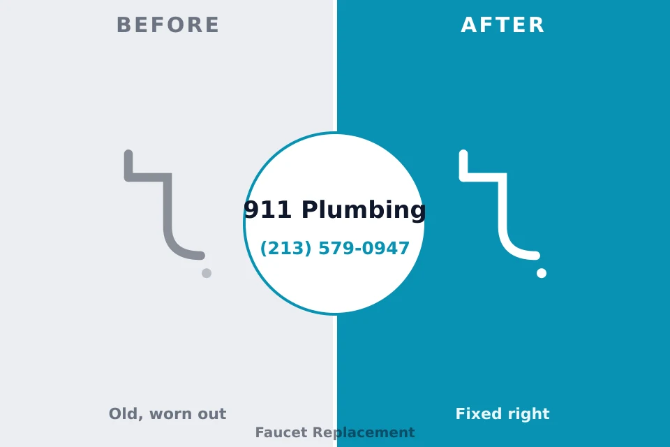 Before and after: plumbing company St. Helen, MI
